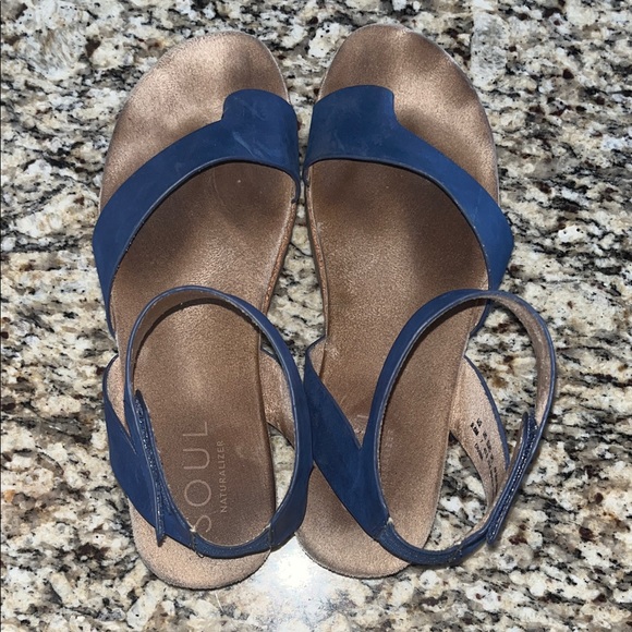 SOUL Naturalizer Sandals – Size 9.5M Royal Blue - Picture 2 of 8